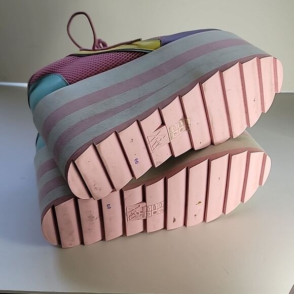 XTRA by YRU Karazii Platform Sneakers - Pastel Size 9 - Picture 5 of 11